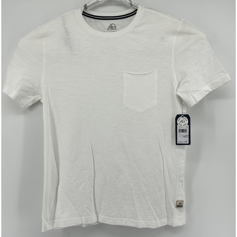 Surface Supply Short Sleeve Pocket T Shirt White Men's Size Medium NWT